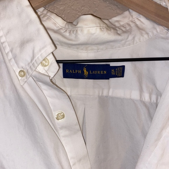 Polo Ralph Lauren White Botton Up - Picture 2 of 3